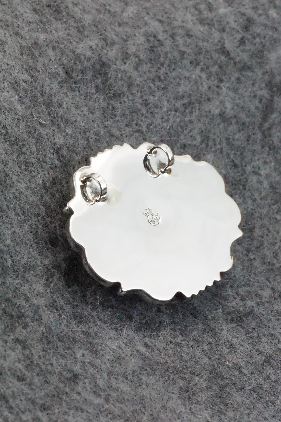 Turquoise & Sterling Silver Pendant - Sadie Jim