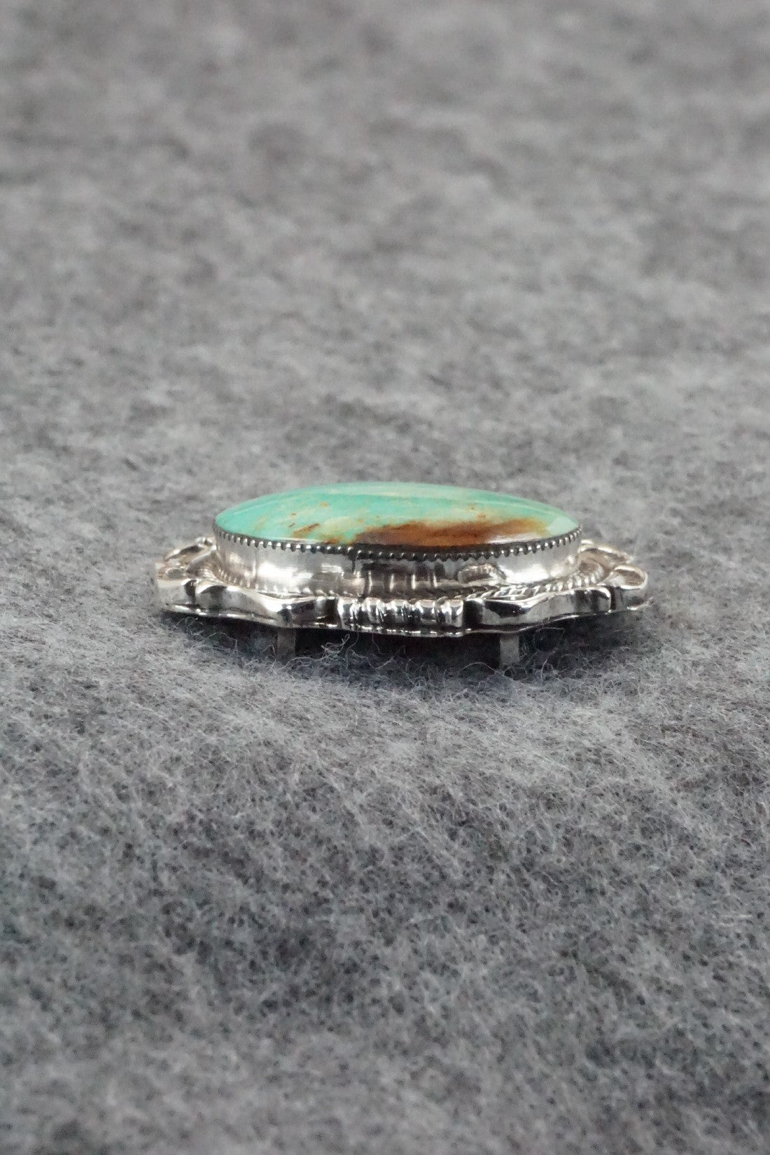 Turquoise & Sterling Silver Pendant - Sadie Jim