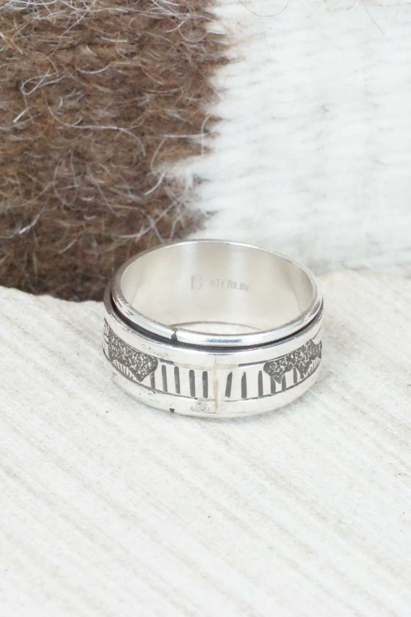 Sterling Silver Ring - Elaine Becenti - Size 9