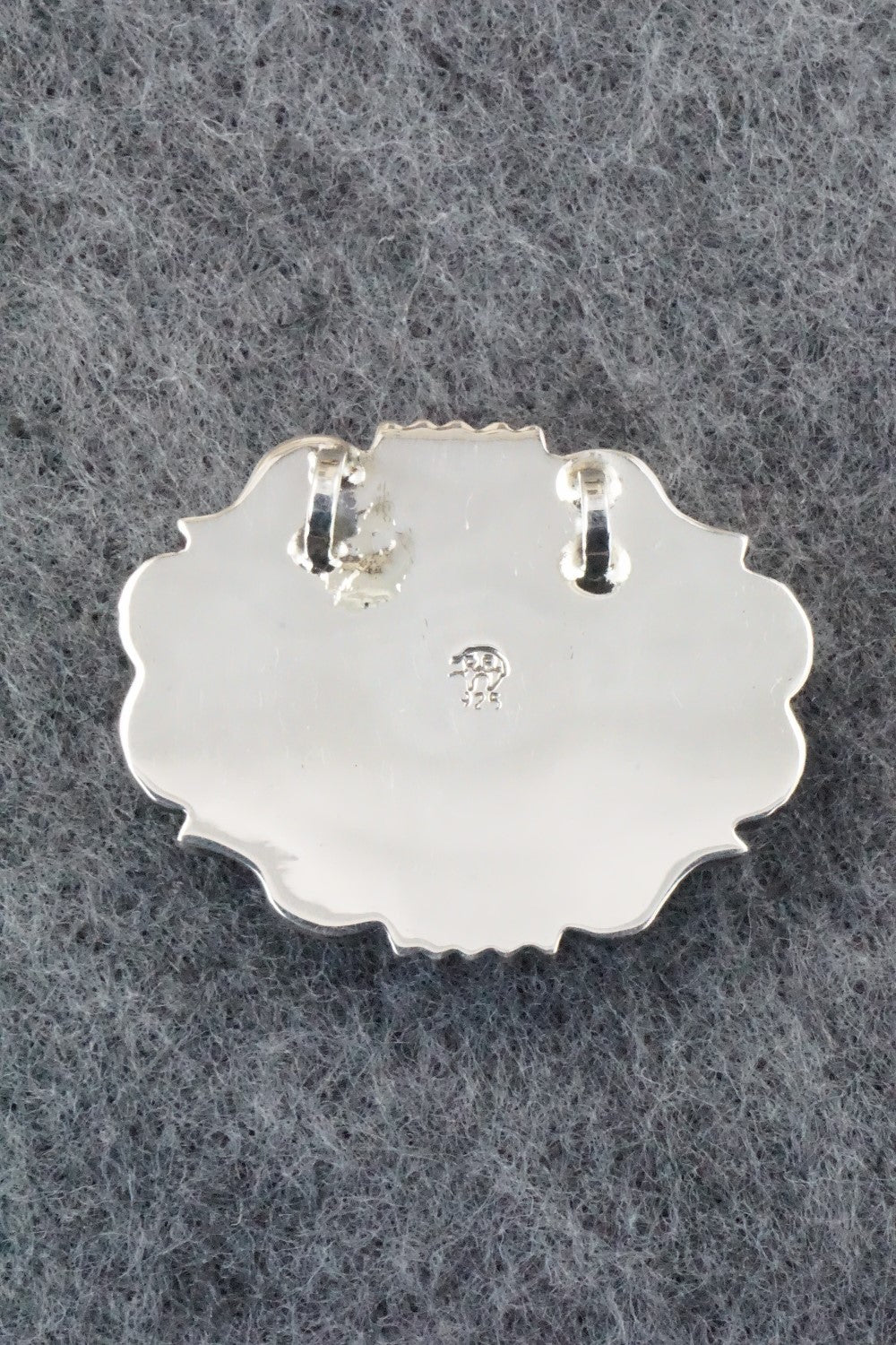 Turquoise & Sterling Silver Pendant - Sadie Jim