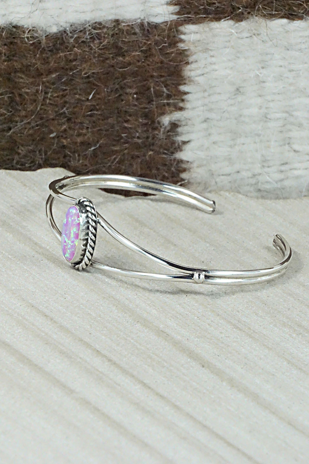 Opalite & Sterling Silver Bracelet - Jan Mariano