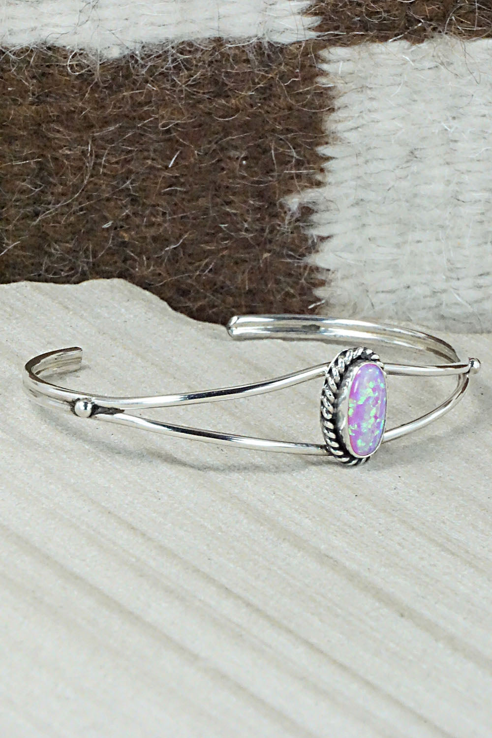 Opalite & Sterling Silver Bracelet - Jan Mariano