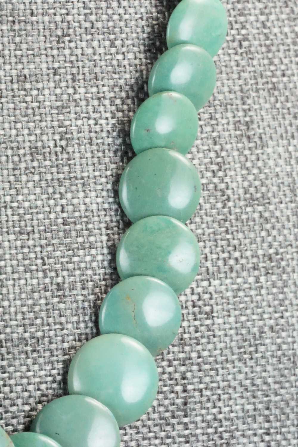 Turquoise & Sterling Silver Necklace - Navajo