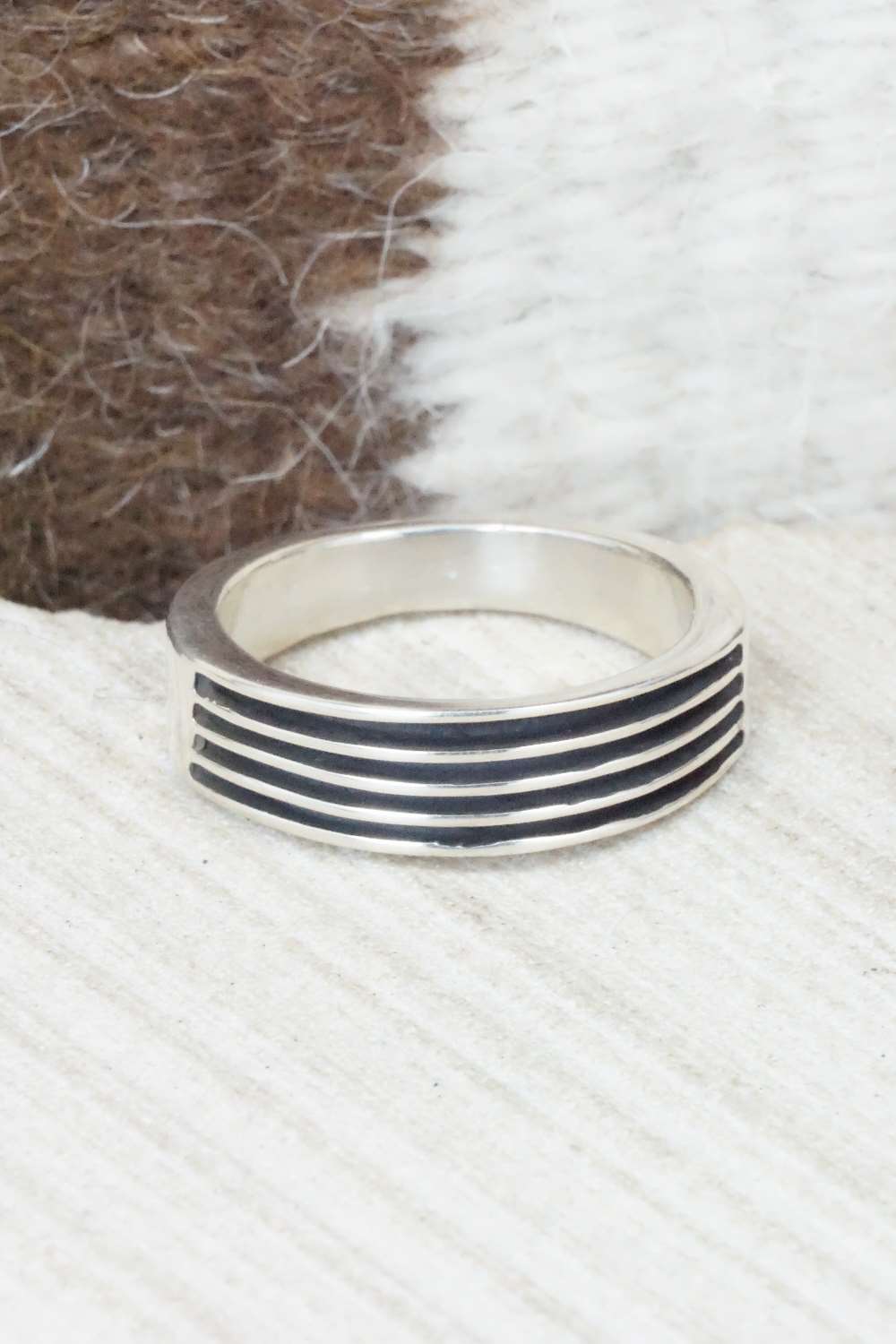 Sterling Silver Ring - Francis Jones - Size 11.25