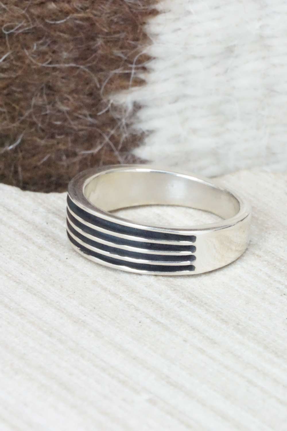 Sterling Silver Ring - Francis Jones - Size 11.25