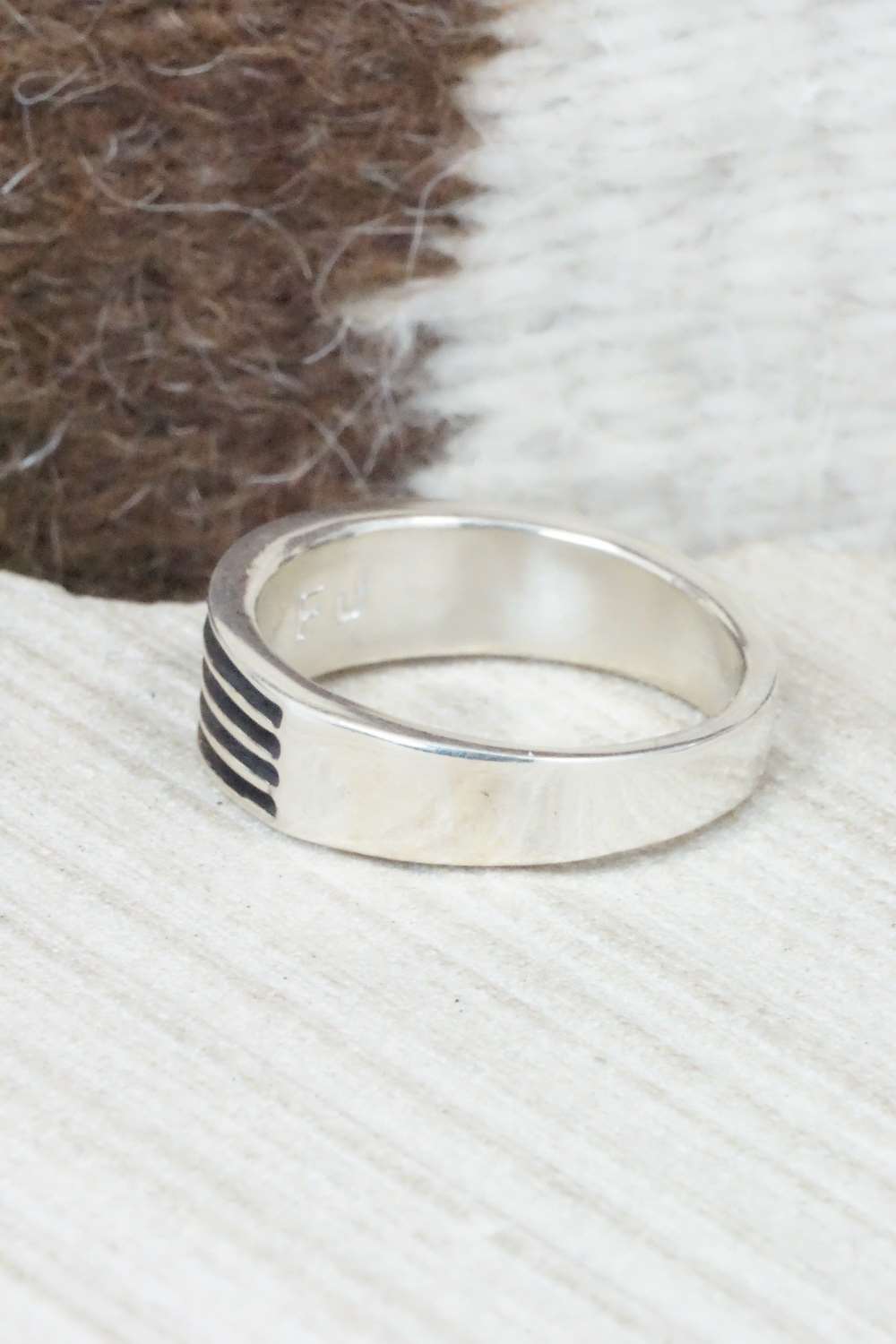 Sterling Silver Ring - Francis Jones - Size 11.25