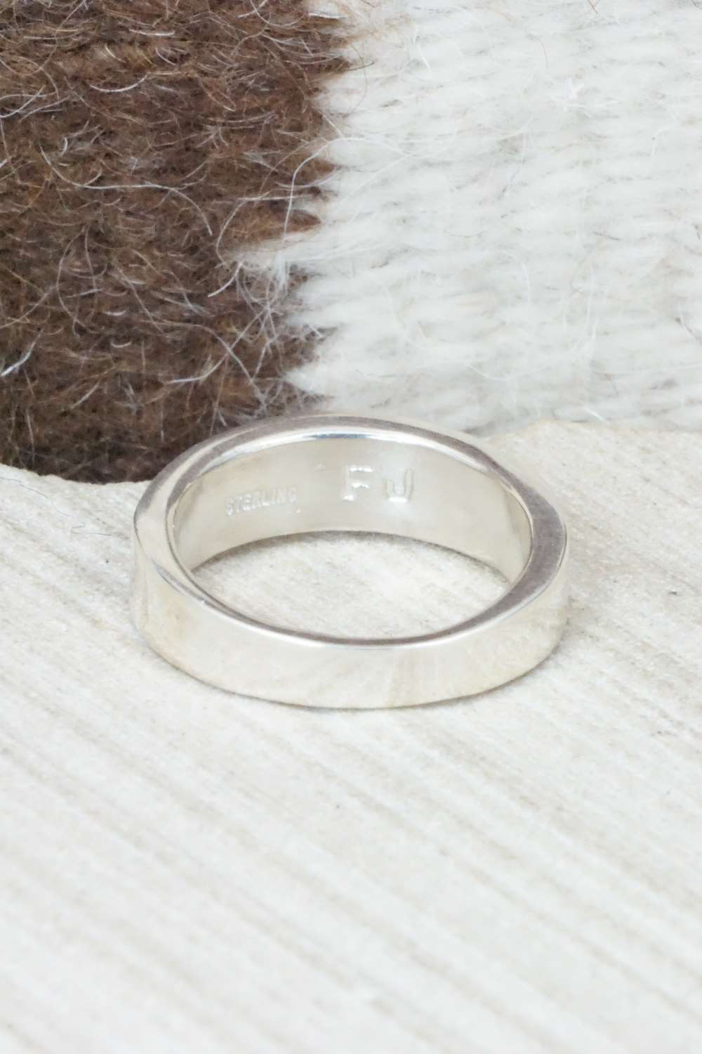 Sterling Silver Ring - Francis Jones - Size 11.25