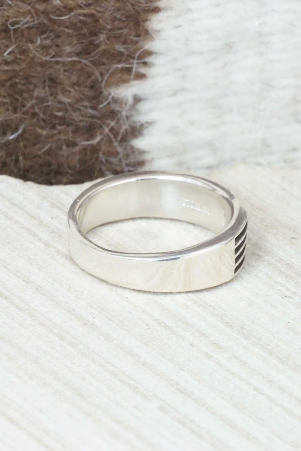Sterling Silver Ring - Francis Jones - Size 11.25