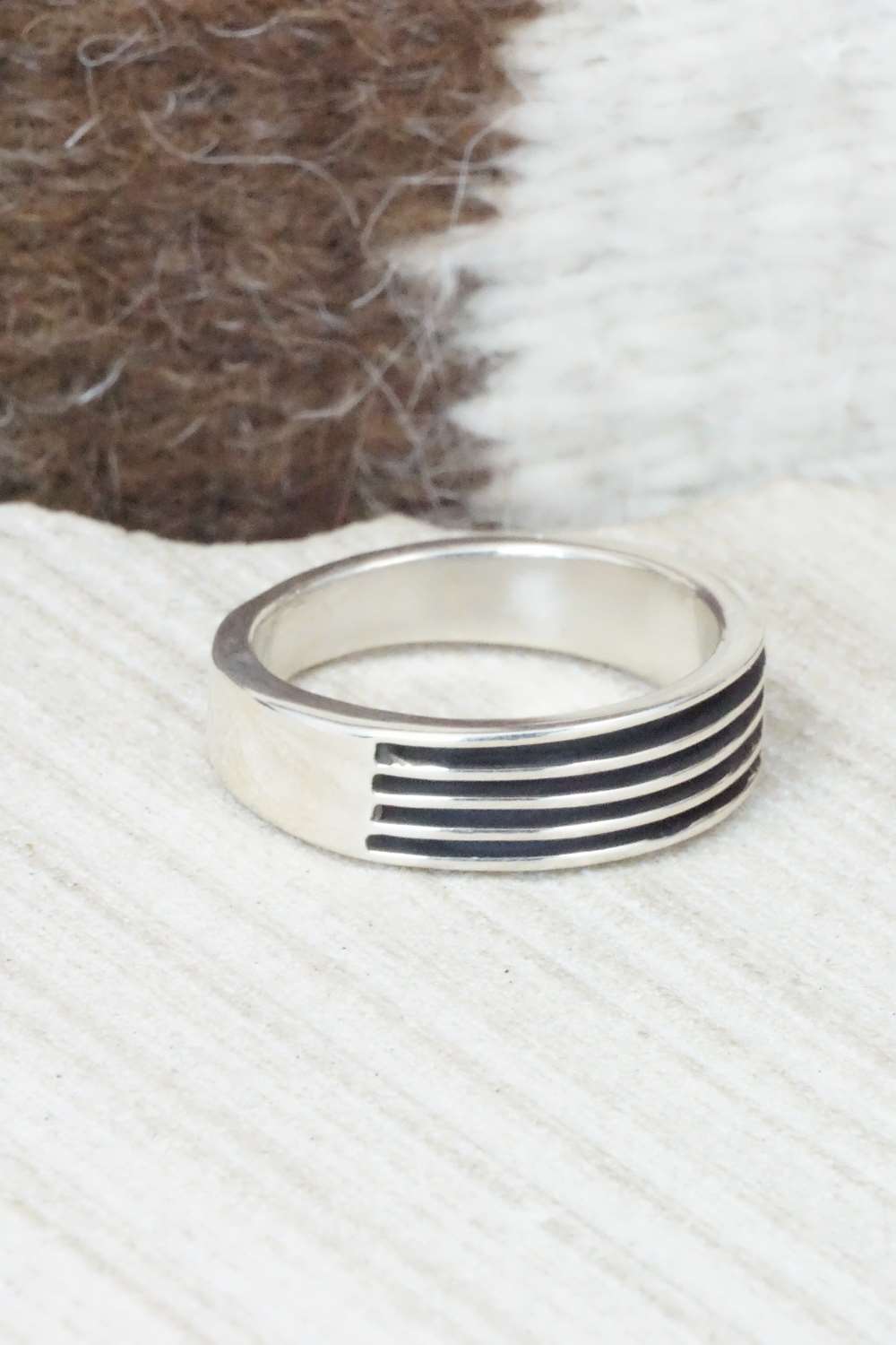 Sterling Silver Ring - Francis Jones - Size 11.25