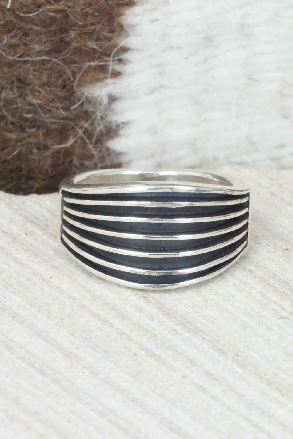 Sterling Silver Ring - Francis Jones - Size 10.5