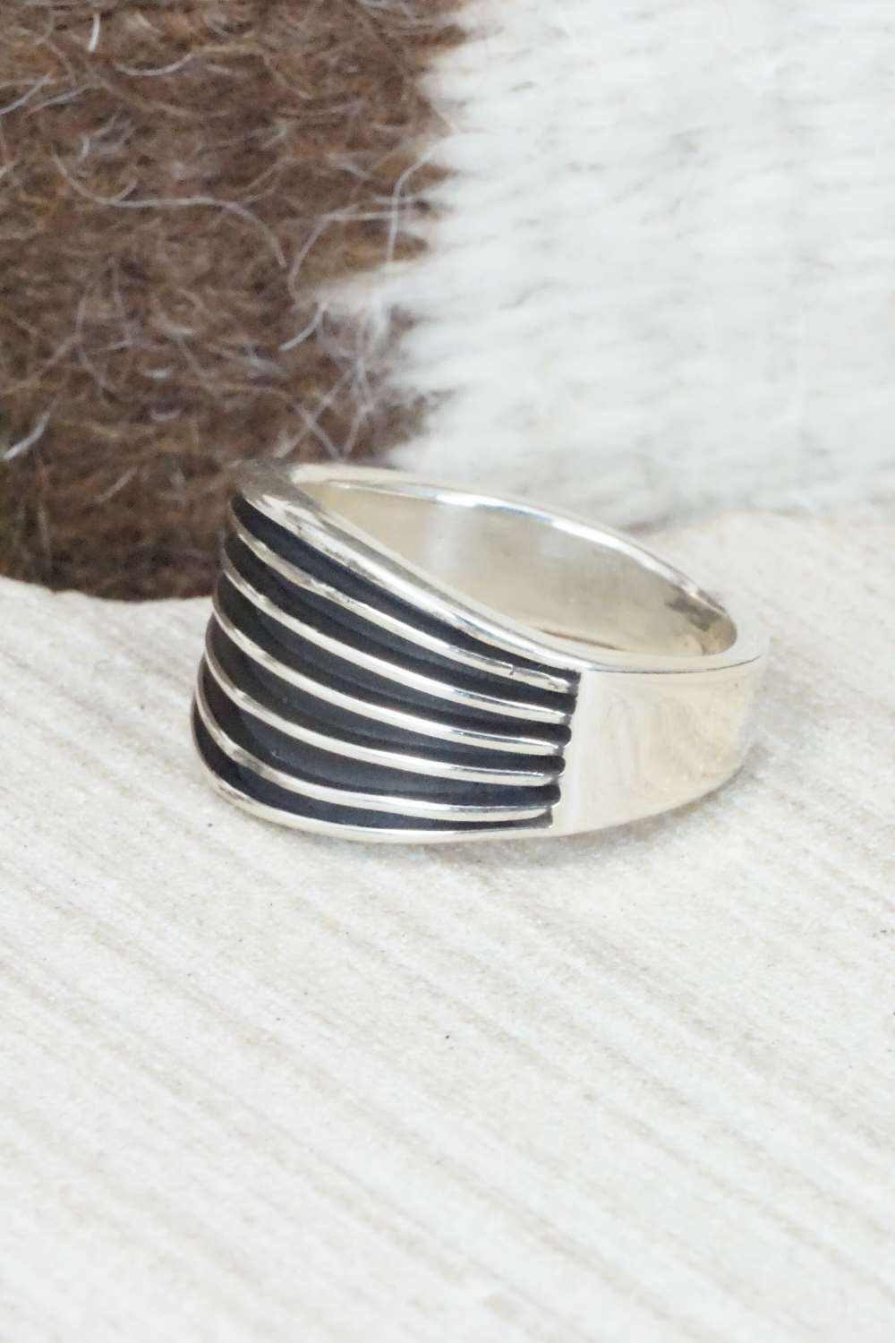 Sterling Silver Ring - Francis Jones - Size 10.5