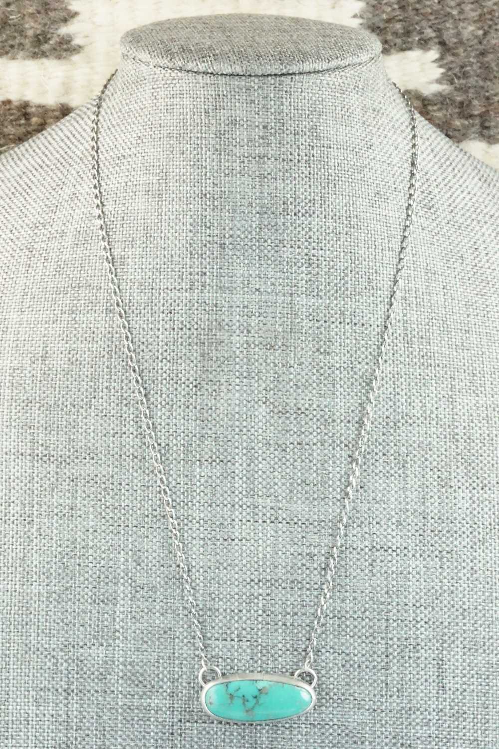 Turquoise & Sterling Silver Necklace - Jason Livingston