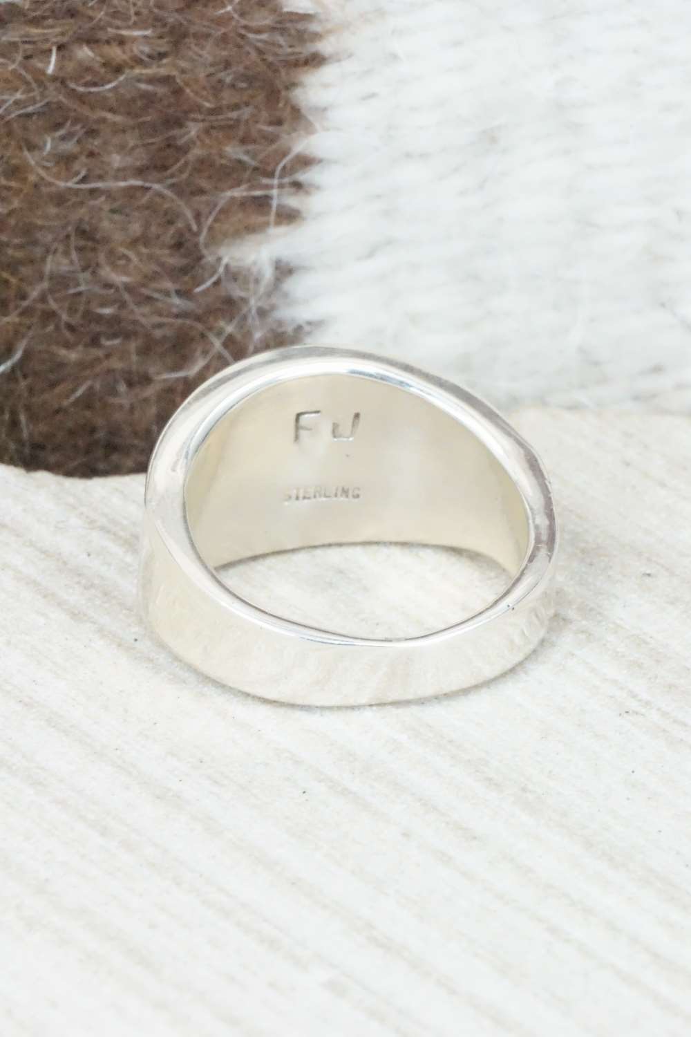 Sterling Silver Ring - Francis Jones - Size 10.5