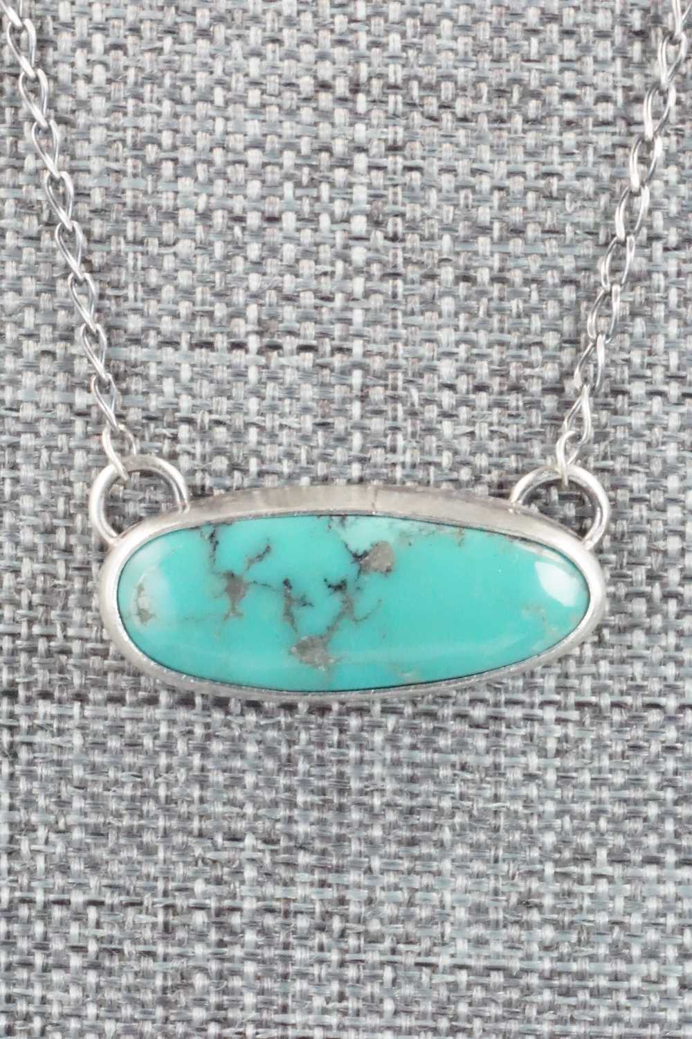 Turquoise & Sterling Silver Necklace - Jason Livingston