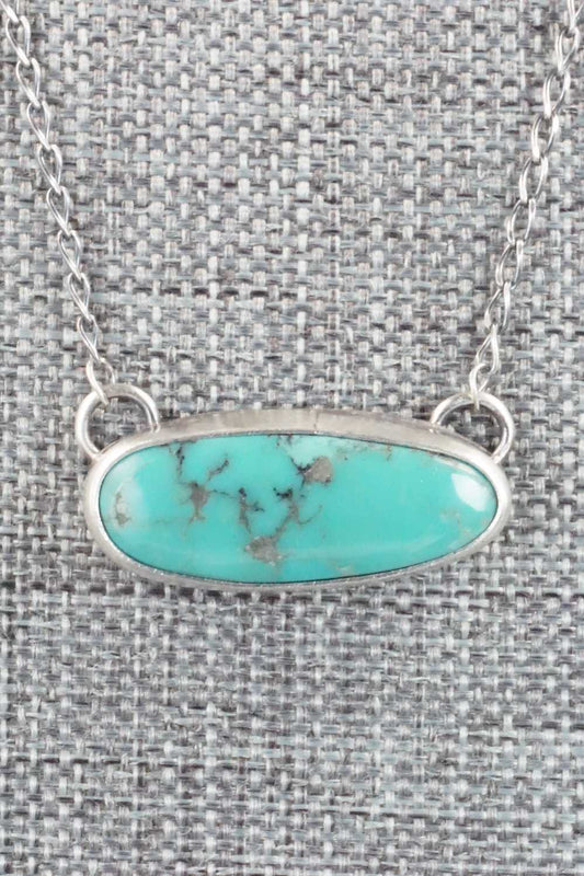 Turquoise & Sterling Silver Necklace - Jason Livingston