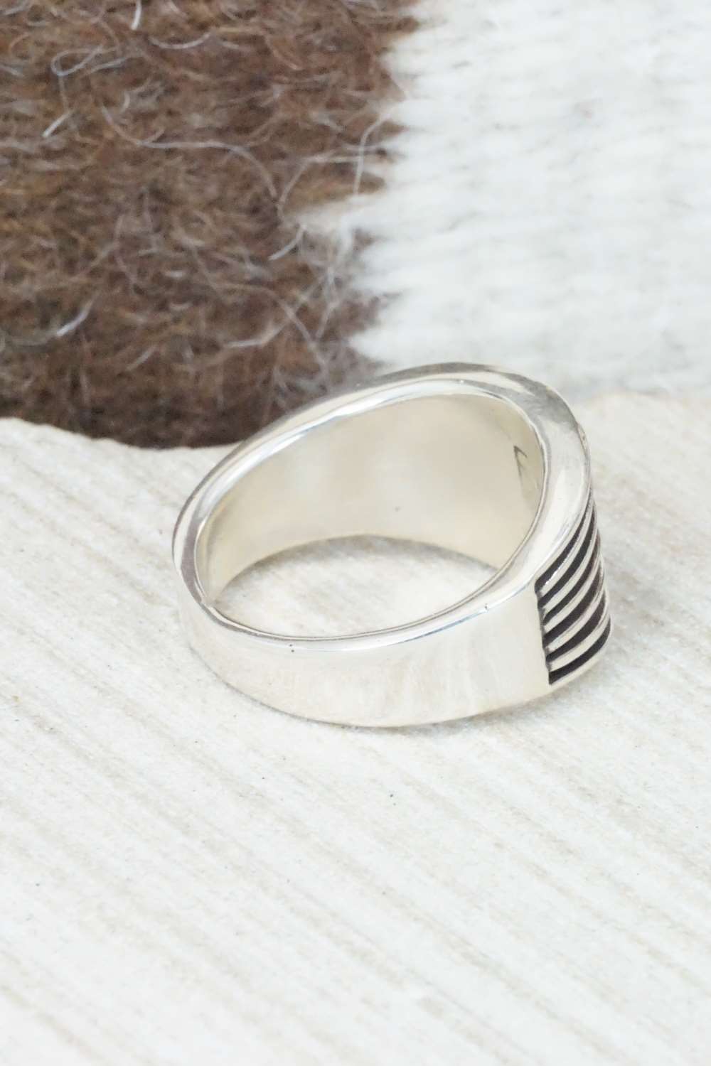 Sterling Silver Ring - Francis Jones - Size 10.5
