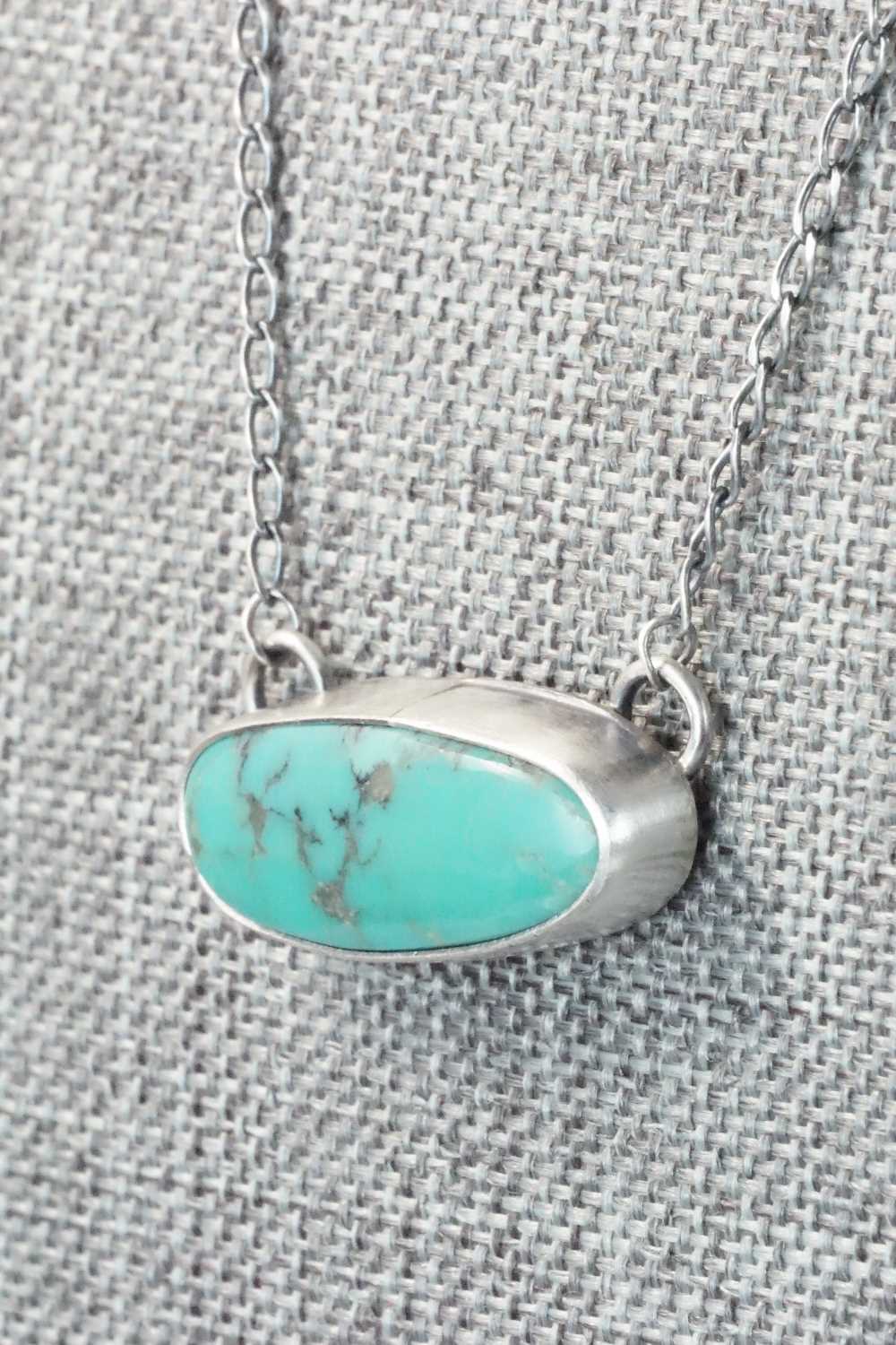 Turquoise & Sterling Silver Necklace - Jason Livingston