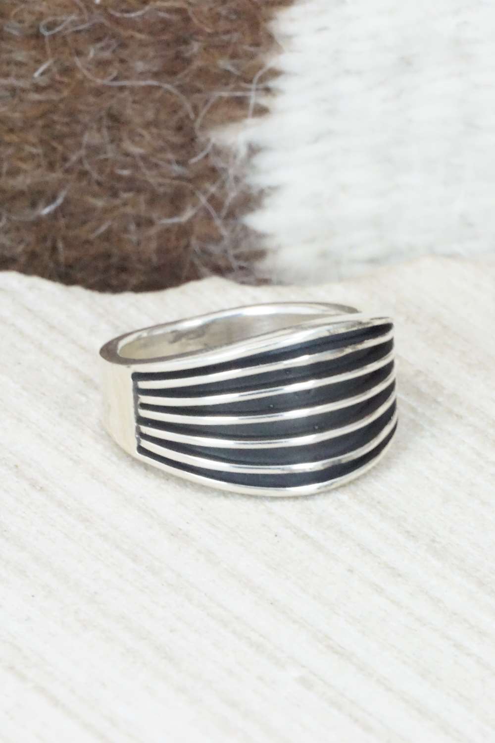 Sterling Silver Ring - Francis Jones - Size 10.5