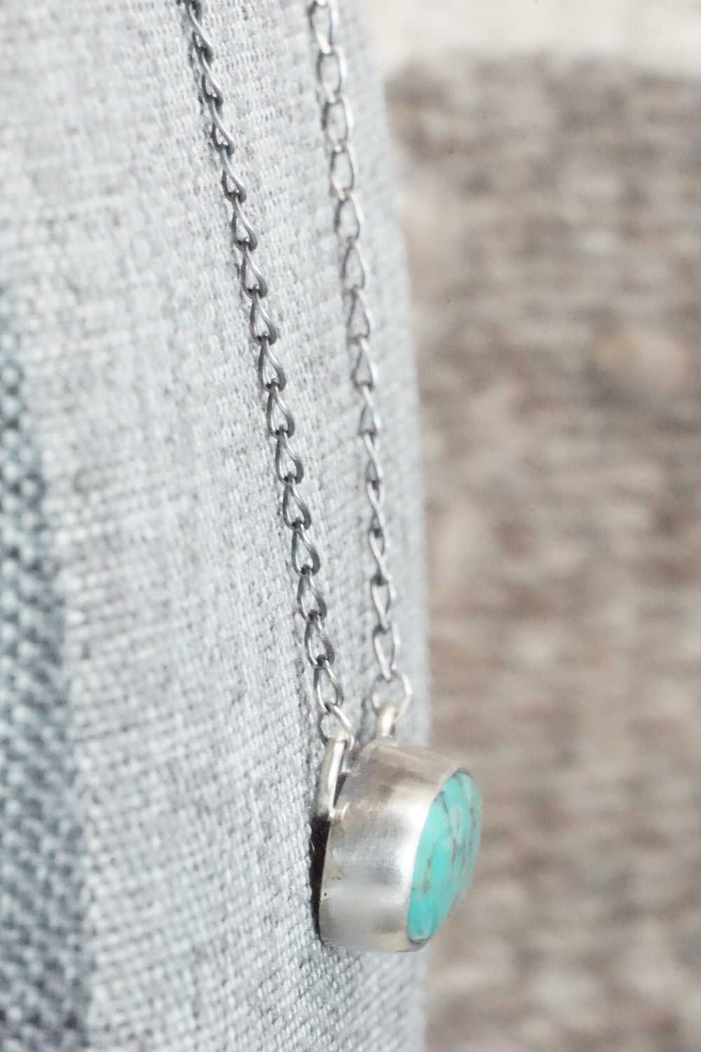 Turquoise & Sterling Silver Necklace - Jason Livingston
