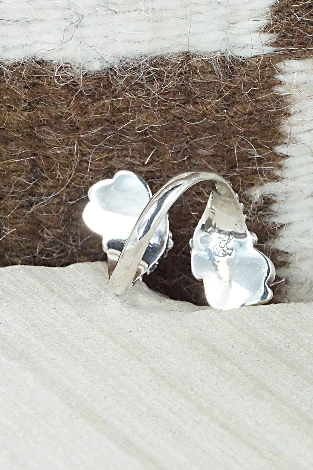 Opalite & Sterling Silver Ring - Etta Belin - 9.5