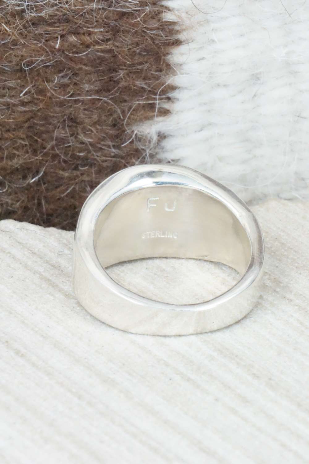 Sterling Silver Ring - Francis Jones - Size 10.75