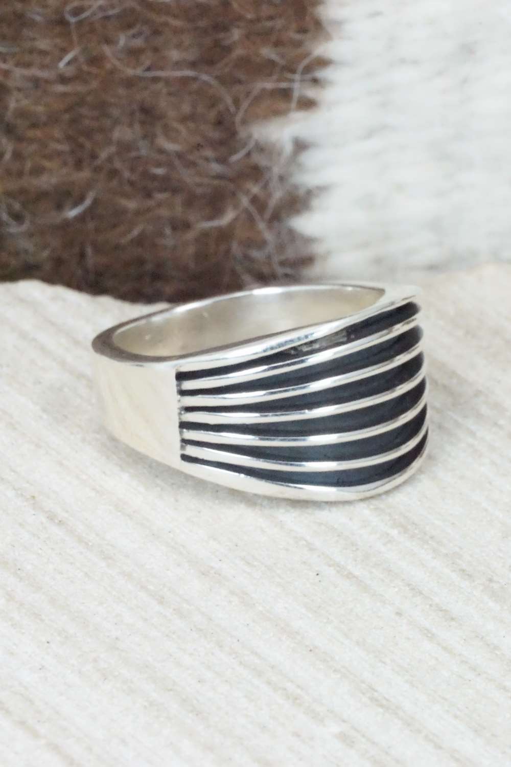 Sterling Silver Ring - Francis Jones - Size 10.75