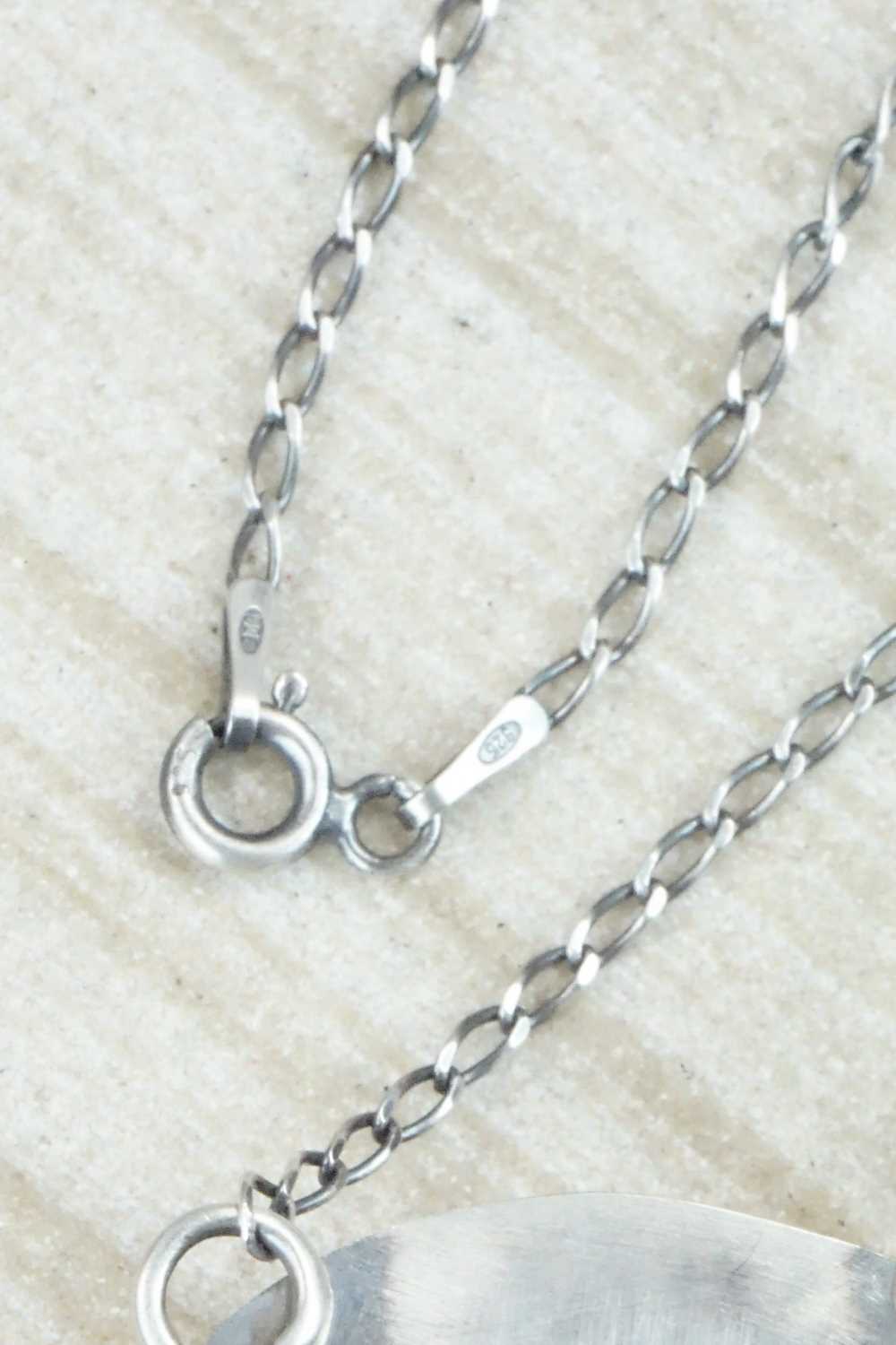 Turquoise & Sterling Silver Necklace - Jason Livingston