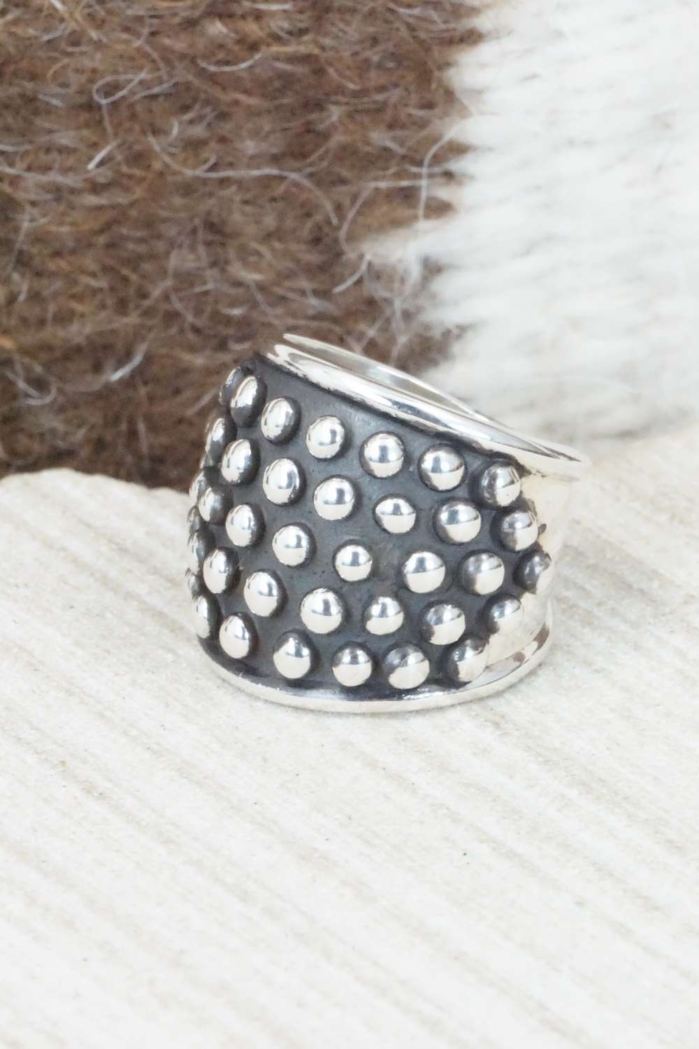 Sterling Silver Ring - Raymond Coriz - Size 5.5