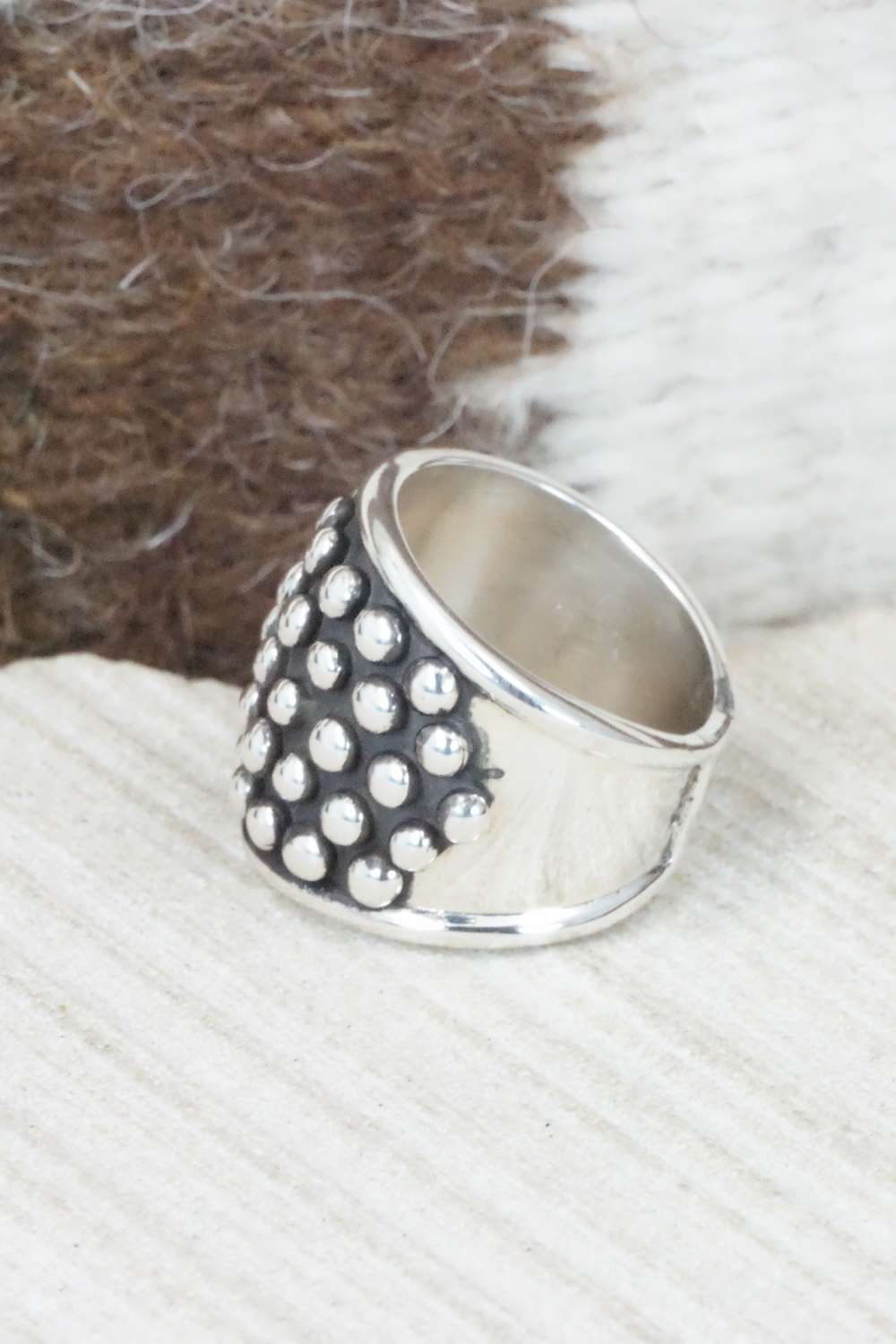 Sterling Silver Ring - Raymond Coriz - Size 5.5