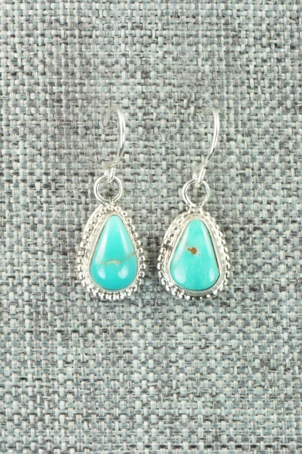 Turquoise & Sterling Silver Earrings - Jan Mariano