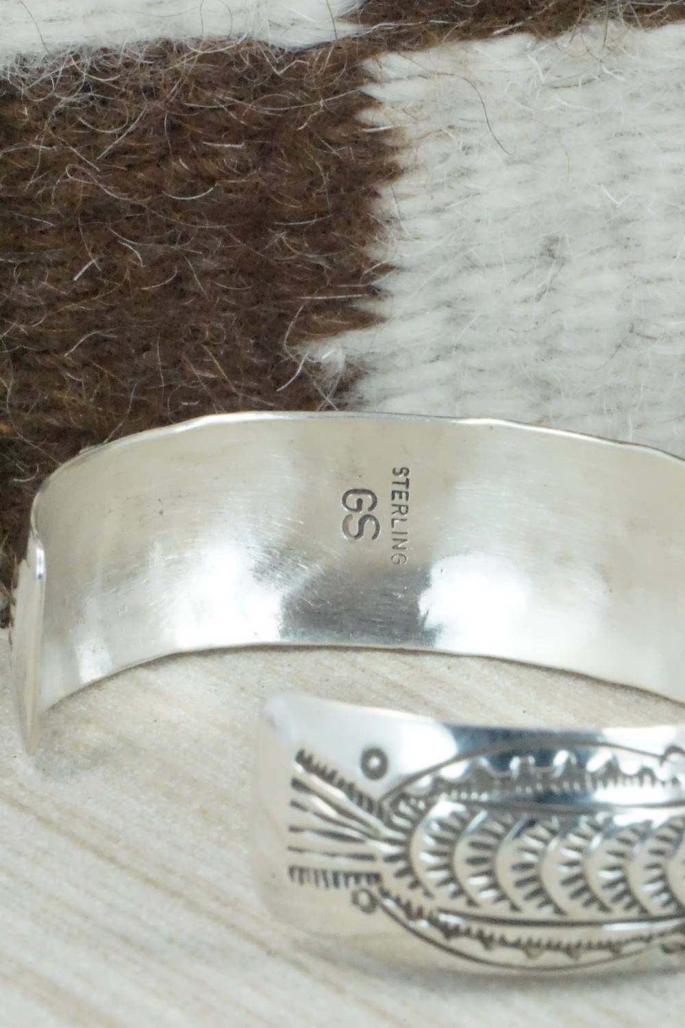 Turquoise & Sterling Silver Bracelet - Grace Silver
