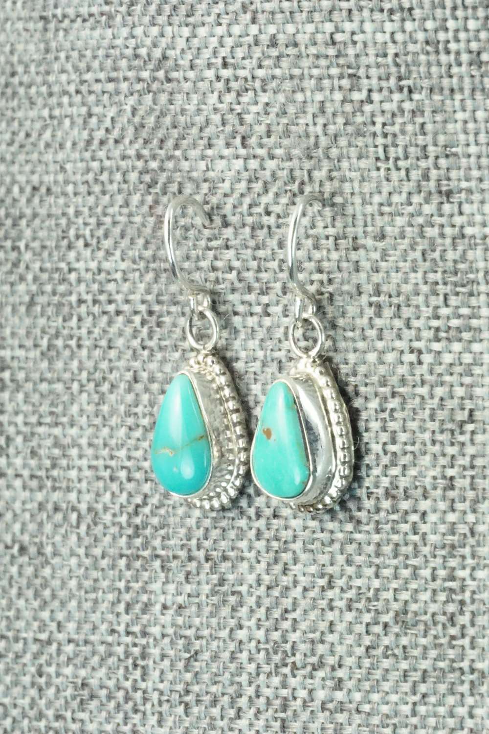 Turquoise & Sterling Silver Earrings - Jan Mariano