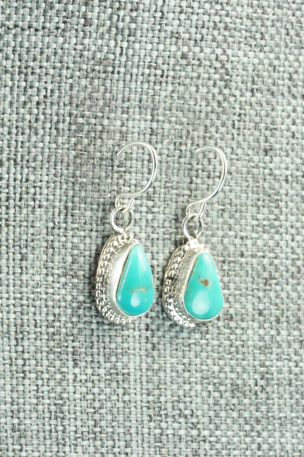 Turquoise & Sterling Silver Earrings - Jan Mariano