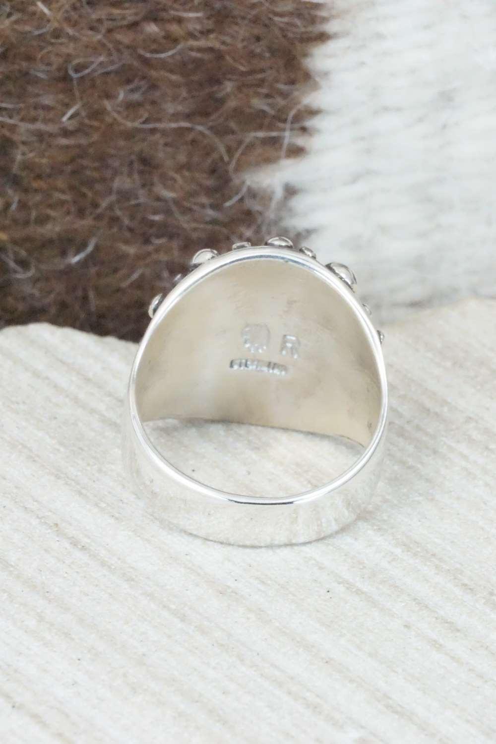 Sterling Silver Ring - Raymond Coriz - Size 9.5