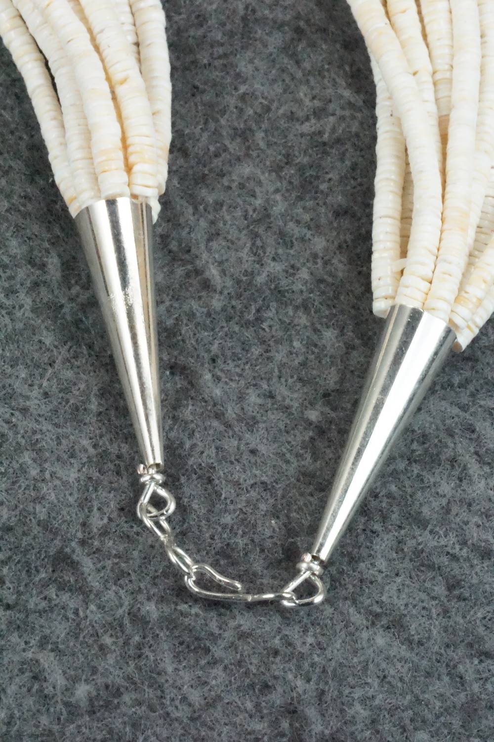 Shell & Sterling Silver Necklace - Ramona Bird