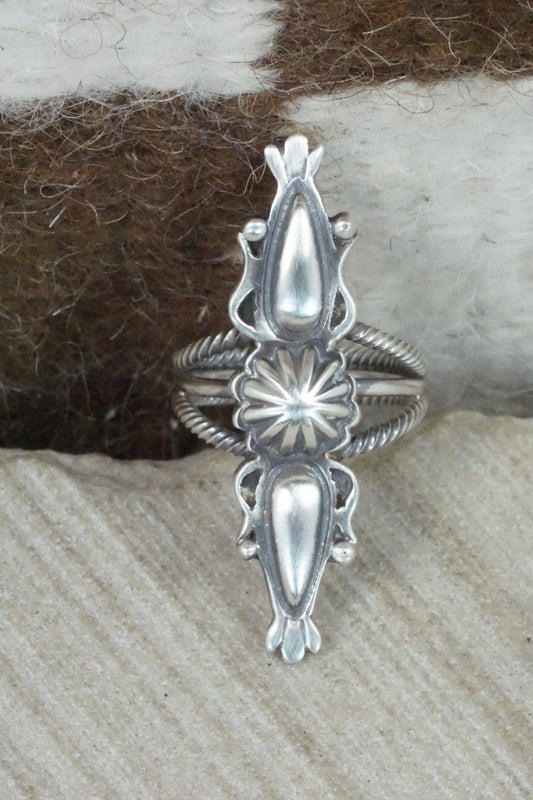 Sterling Silver Ring - Bobby Platero - Size 6.5