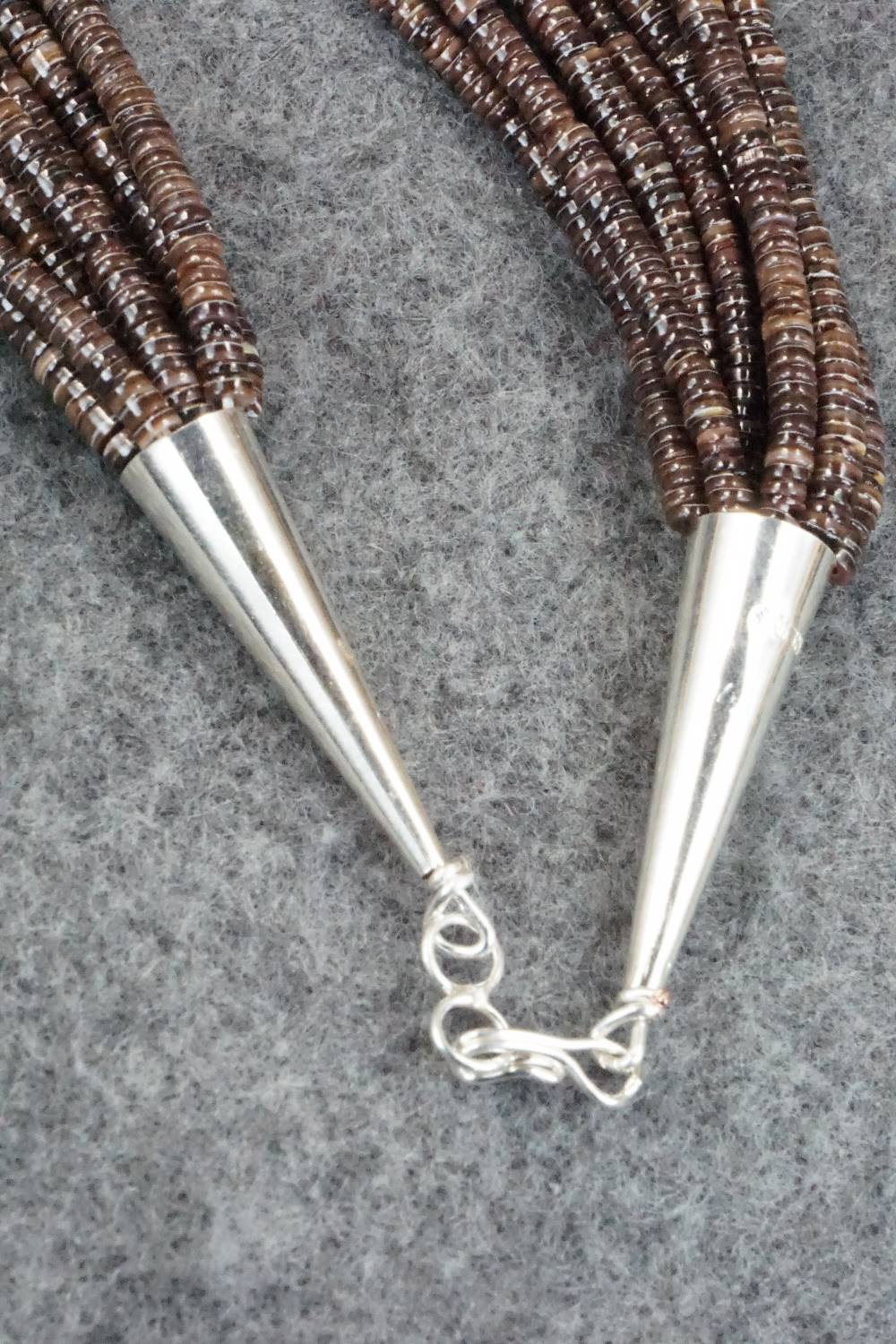 Shell & Sterling Silver Necklace - Ramona Bird