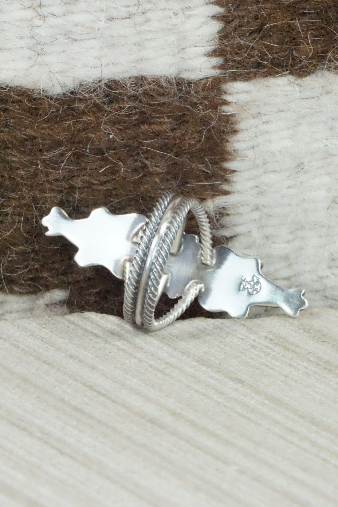 Sterling Silver Ring - Bobby Platero - Size 8.75