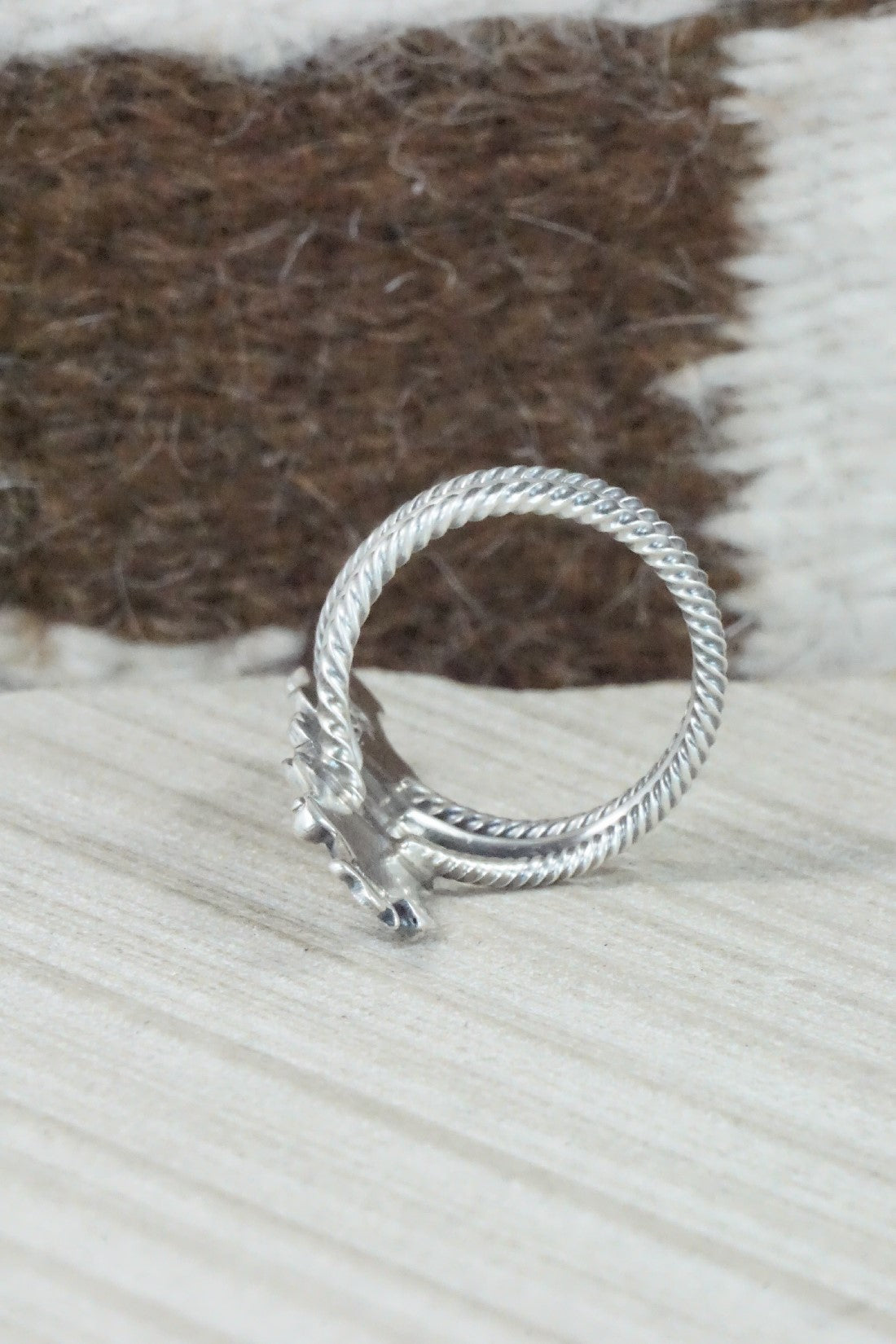 Sterling Silver Ring - Bobby Platero - Size 10