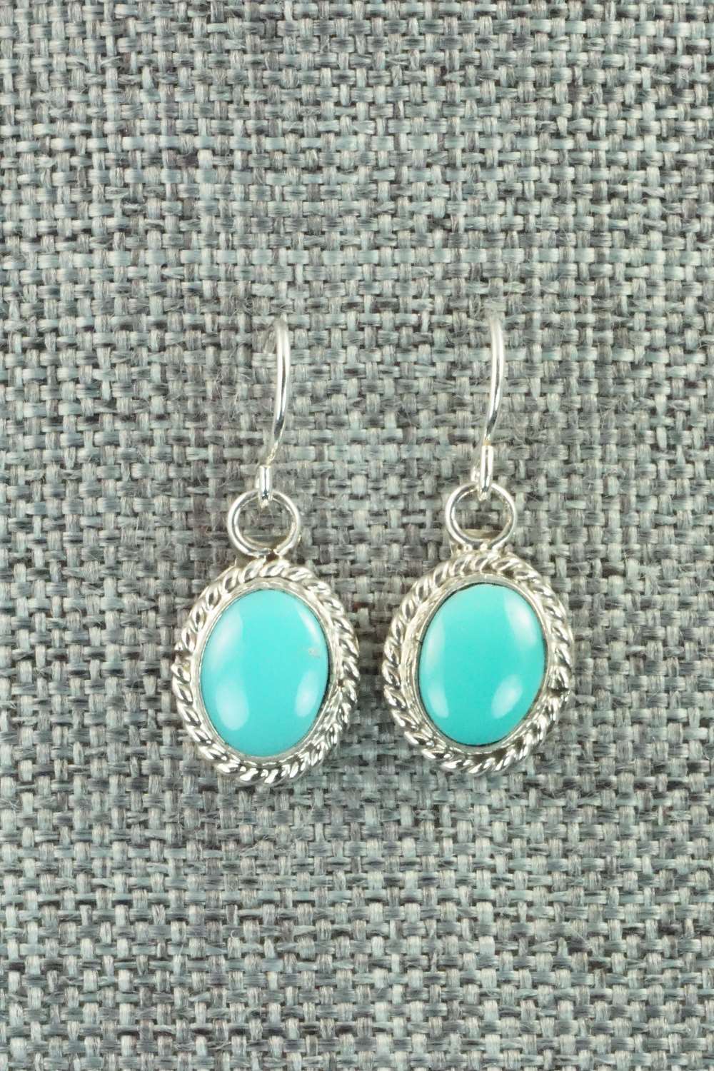 Turquoise & Sterling Silver Earrings - Jan Mariano