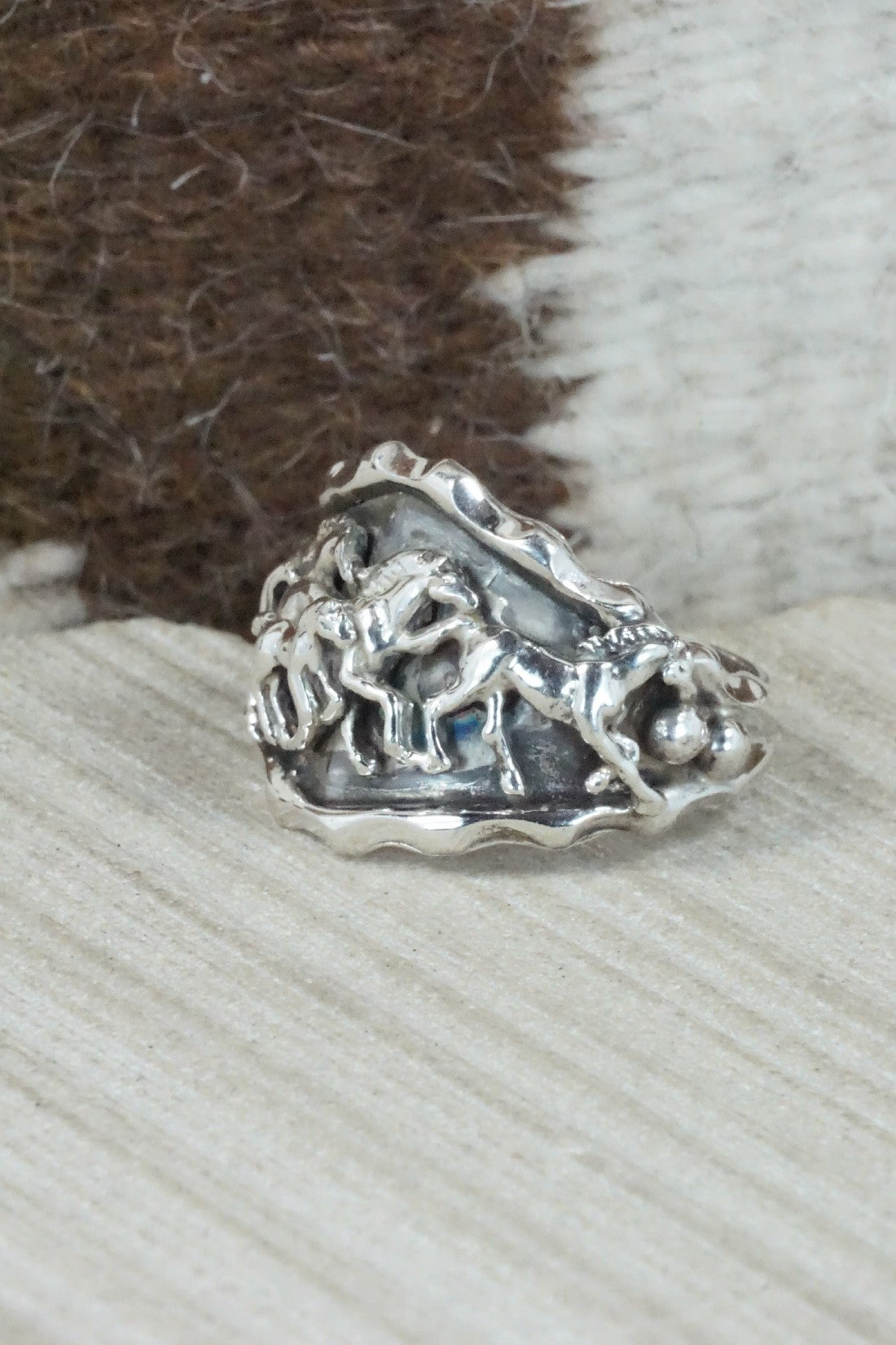 Sterling Silver Ring - Genevieve Francisco - Size 12.25