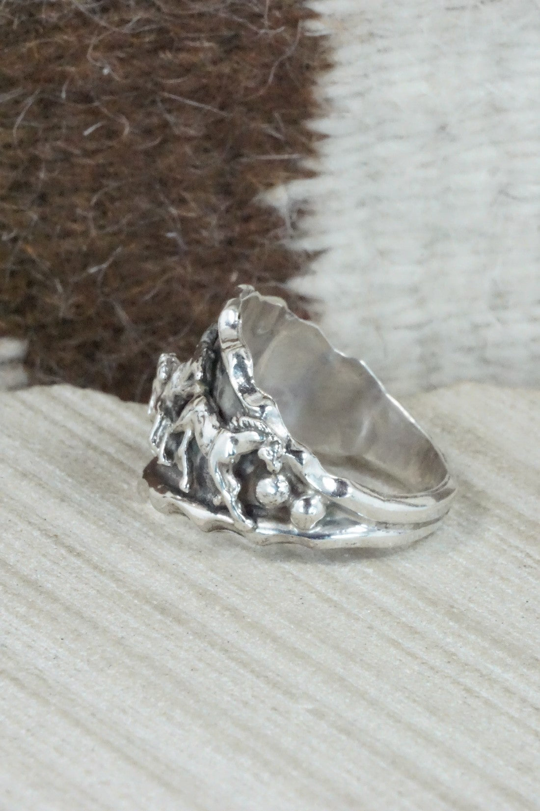 Sterling Silver Ring - Genevieve Francisco - Size 11