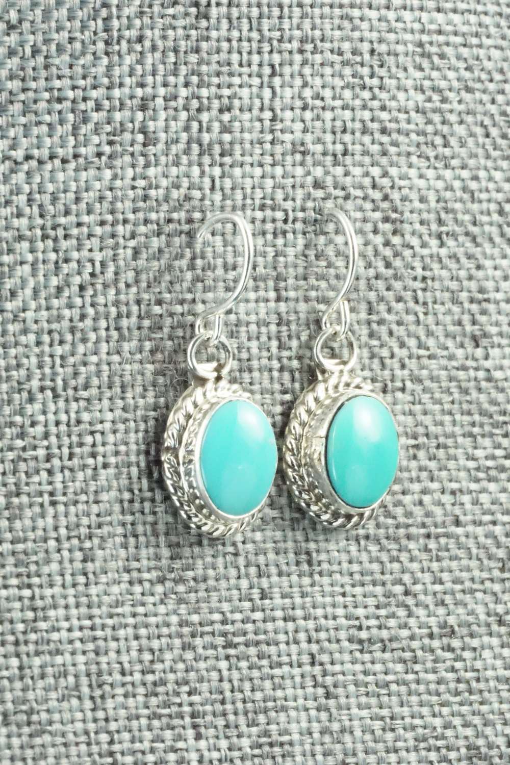 Turquoise & Sterling Silver Earrings - Jan Mariano