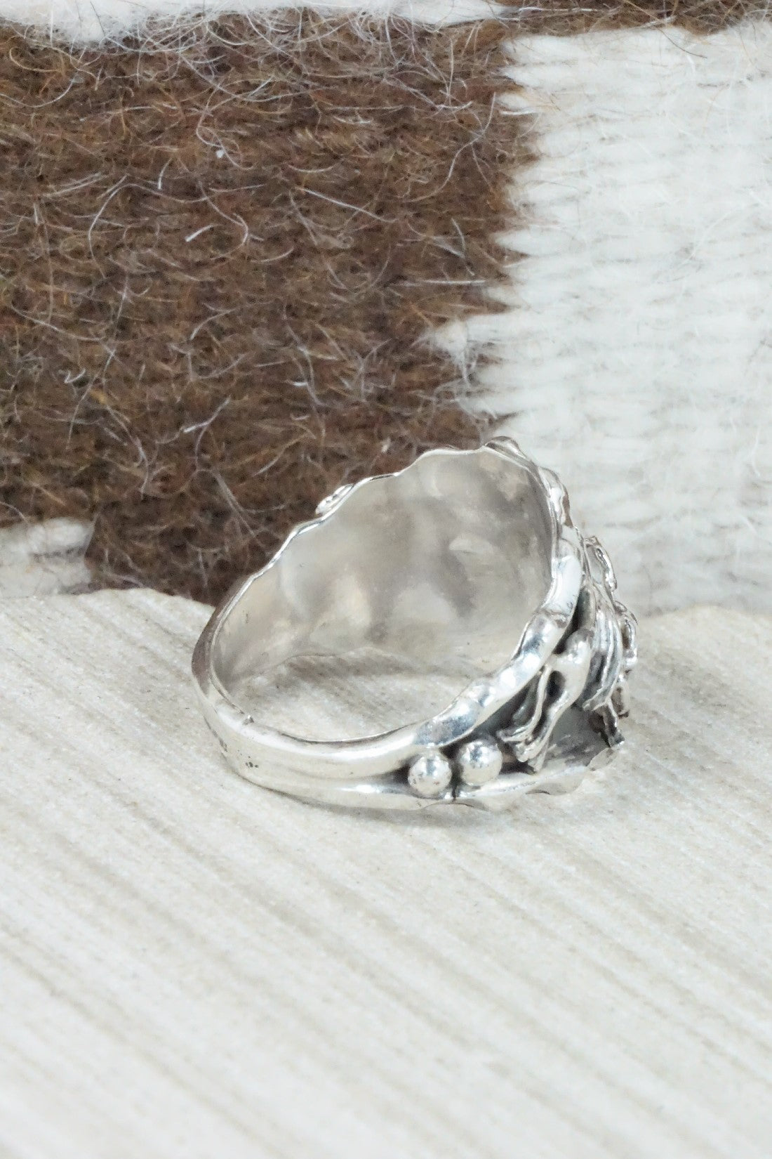 Sterling Silver Ring - Genevieve Francisco - Size 11.25