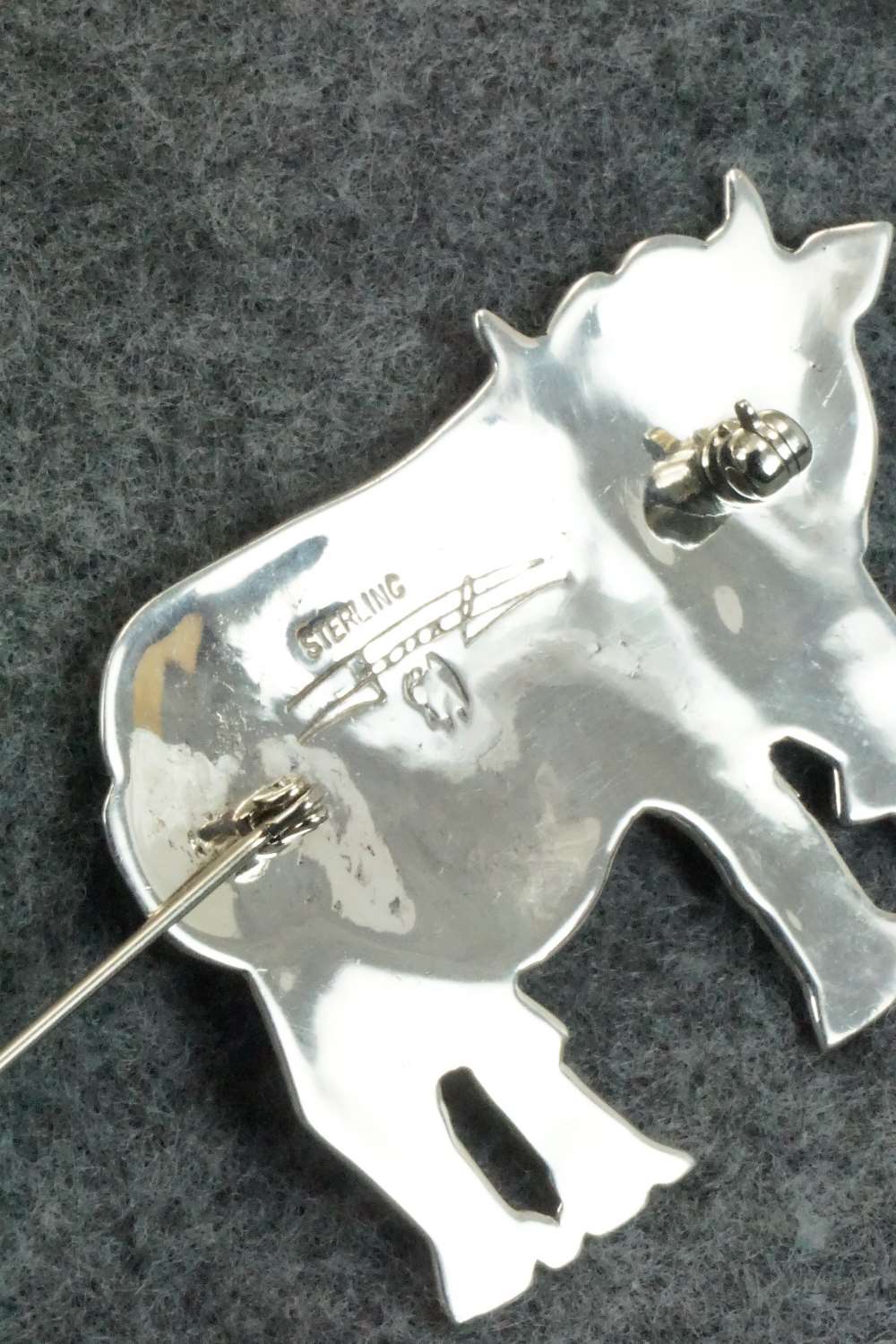 Sterling Silver Pin - Navajo