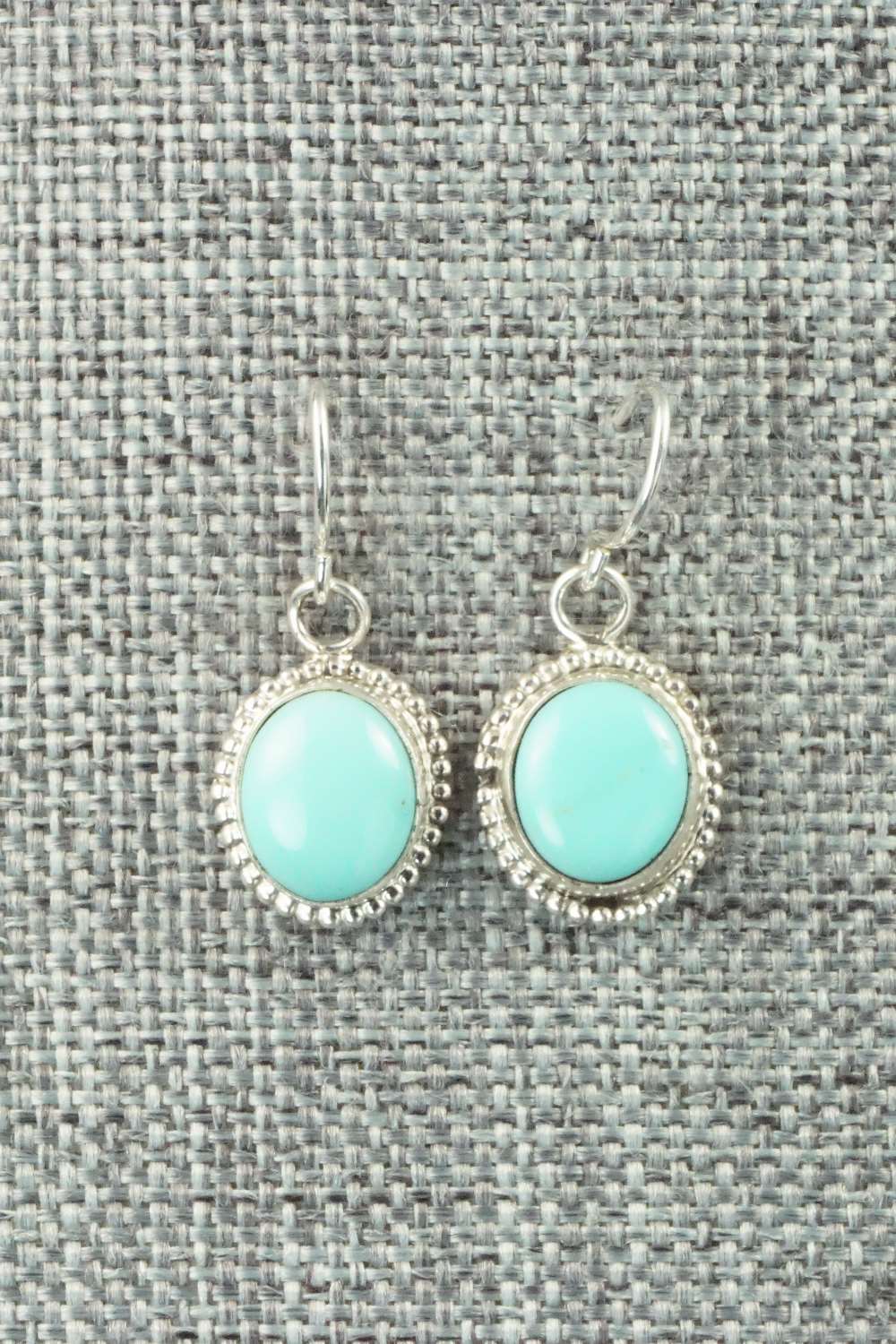 Turquoise & Sterling Silver Earrings - Jan Mariano