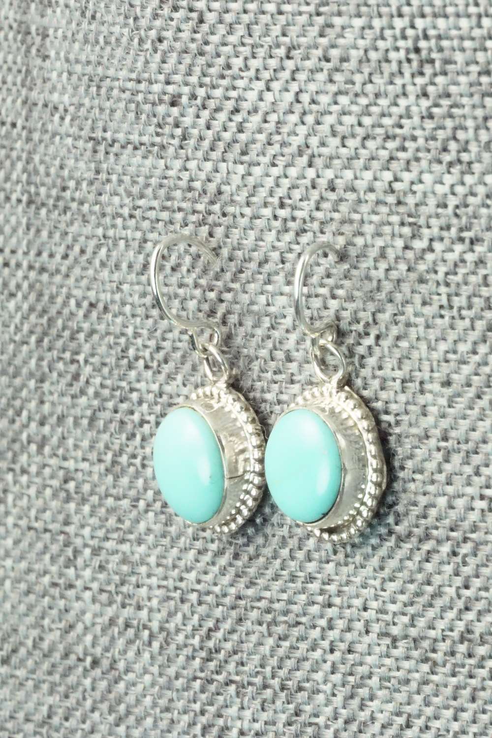 Turquoise & Sterling Silver Earrings - Jan Mariano