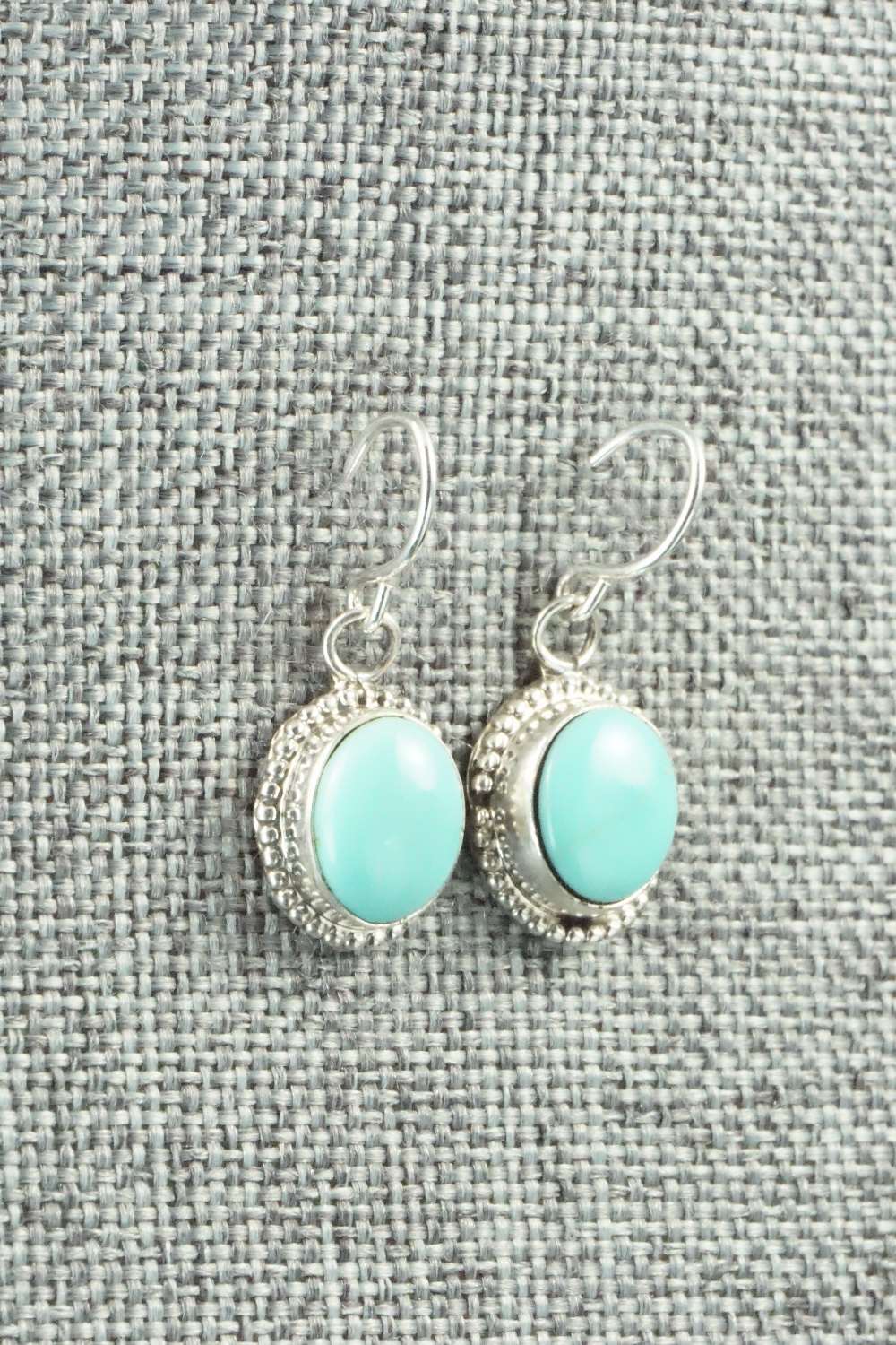 Turquoise & Sterling Silver Earrings - Jan Mariano
