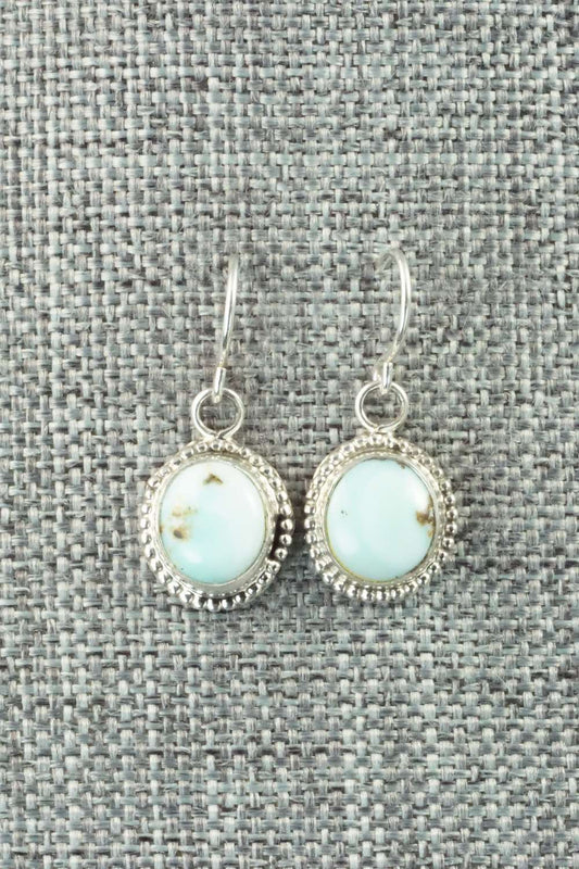 Turquoise & Sterling Silver Earrings - Jan Mariano