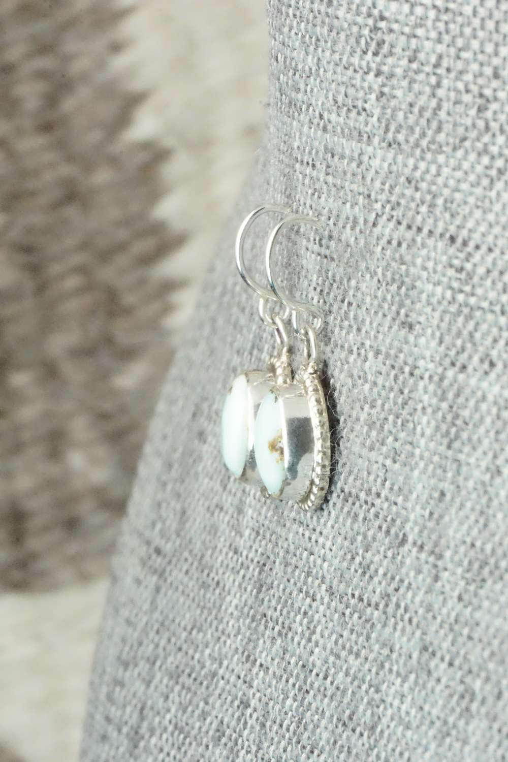 Turquoise & Sterling Silver Earrings - Jan Mariano